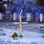 Les victimes au Maidan